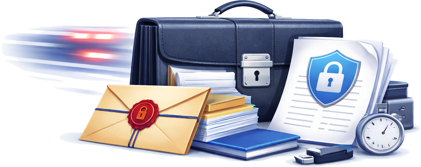 Vertrouwelijk spoed documentenvervoer binnen Europa – JEVI Logistics